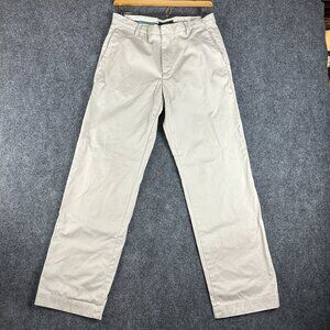 Banana Republic Pants Men 33 Dawson Chino Straight Leg Tan Cotton Pockets